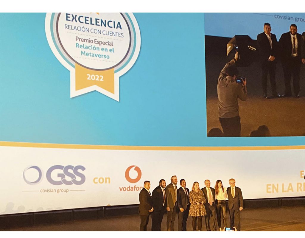 Covisian España gana el Premio Excelencia Relación con los Clientes a la Innovación en el Metaverso