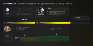 Scheduling a maintenance service appointment with Smile.CX