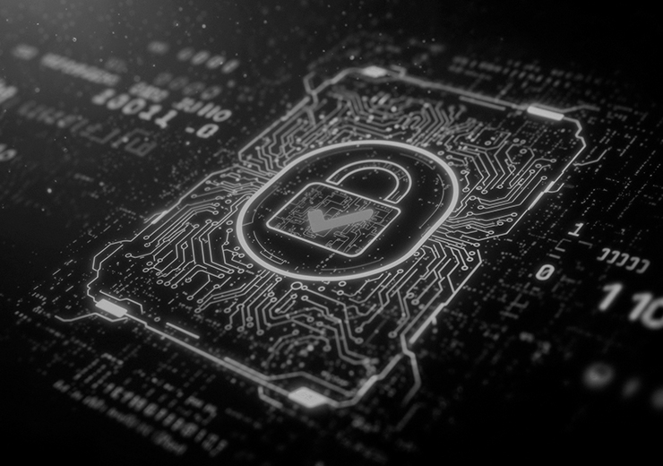 Inteligencia artificial generativa protegiendo datos empresariales en un entorno digital